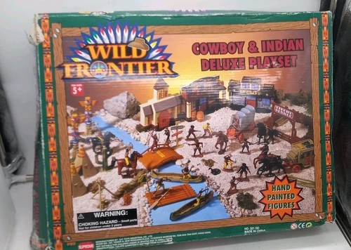 Vintage wild frontier cowboys - vintage,