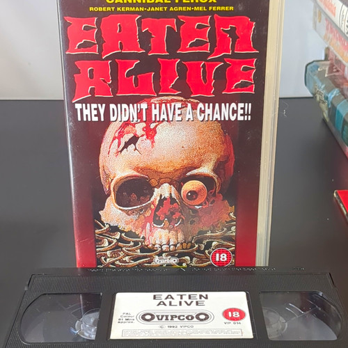 Vipco eaten alive vhs - pal, 1980