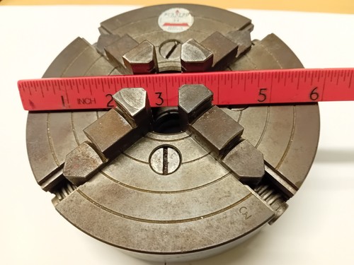 Burnerd four jaw lathe chuck - four,