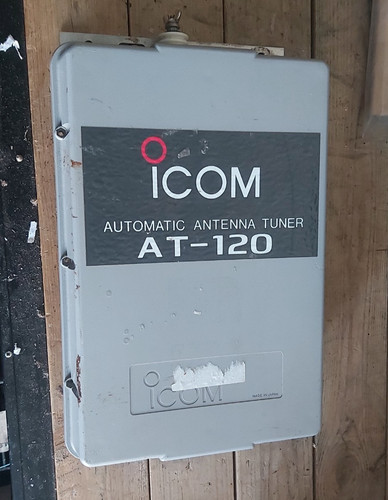 Icom 120 automatic antenna - icom,