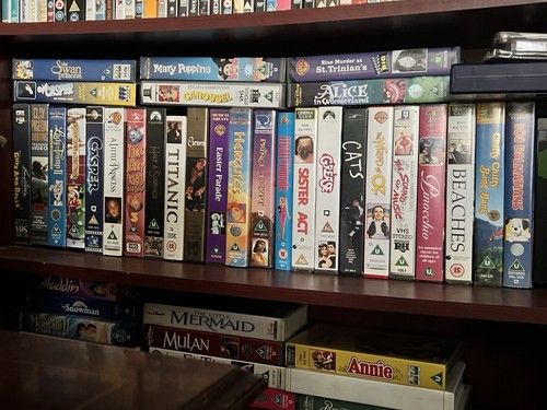 Vhs x39 videos collection bulk - collection,