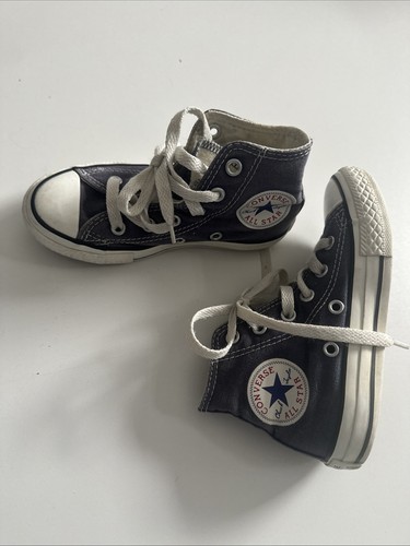 Navy blue converse all stars - all,