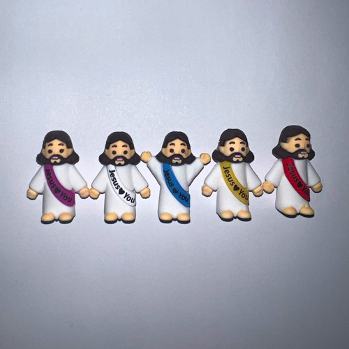 Set mini jesus figure - set, of