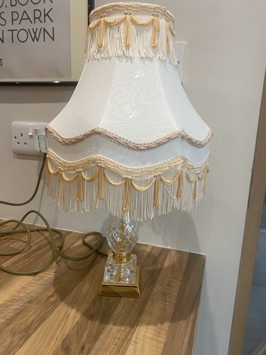 Vintage cut glass and - cut,
