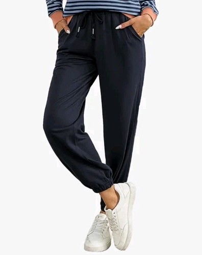 Womens navy lounge pants sz - womens,