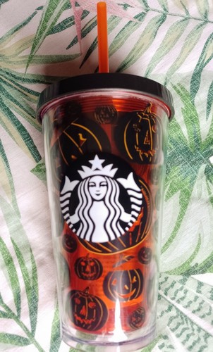 Starbucks halloween pumpkin - starbucks,
