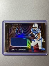 Jonathan Taylor  Indianapolis Colts  Panini Illusions NFL 2023  PATCH CARD