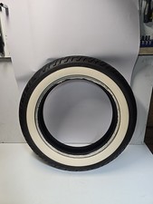 Dunlop D402F Whitewall Harley Davidson MT90B16 72H Part Worn Motorcycle Tyre