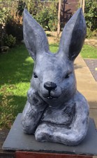 SALE SALE SALE - Large Hare Concrete Garden Ornament