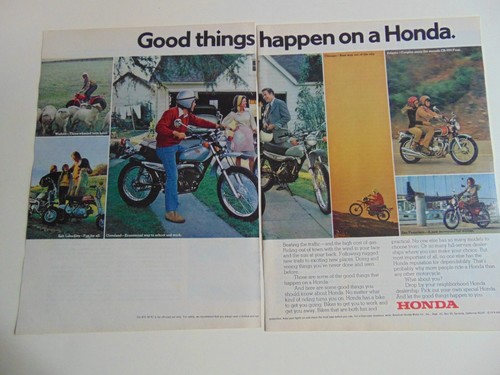 1974 honda motorcycles - 1974,