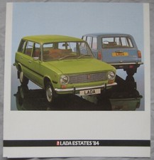 1984 Lada Estate Fold Out Brochure
