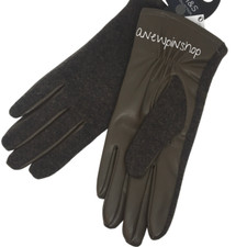 M&S Ladies Gloves Faux Leather