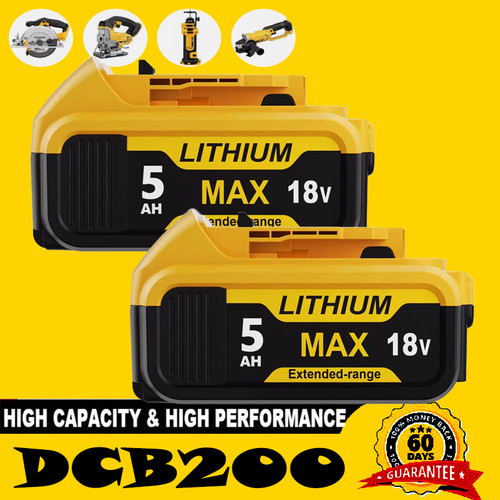 For dewalt dcb184 - 2x, 18v