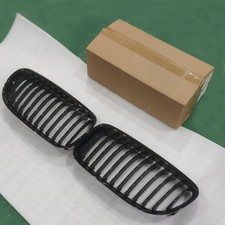 For 2009-2011 BMW E90 E91 3 Series Saloon Front Kidney Grille Grill Gloss Black