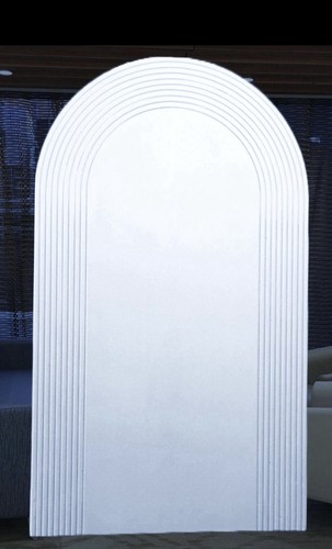 White foldable half - foldable,