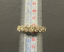 10K Solid Yellow Gold With 14