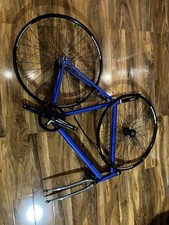 Fixed Gear build. Retro Dolan frame with brand new Bontrager Track Wheelset. 57"