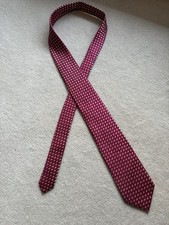 Charvet Burgundy, Red And Gold