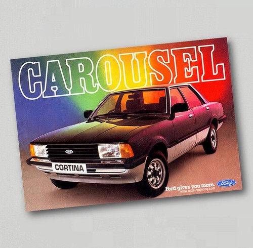 Fridge magnet ford cortina - ford,