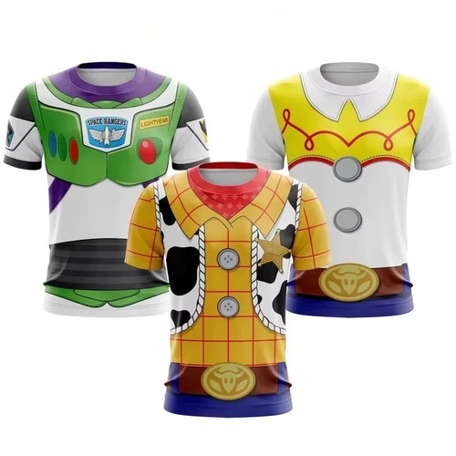 Toy story printed polyester - 3d,