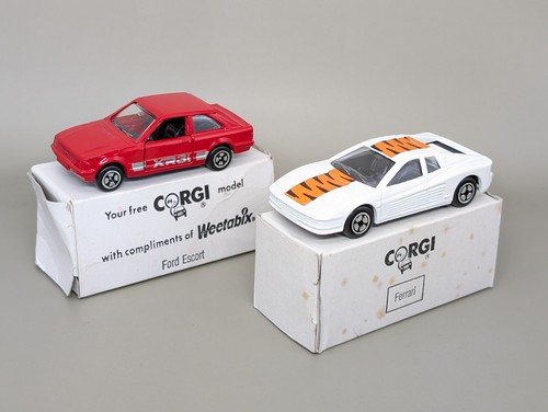 Corgi juniors cereal - cars, ford