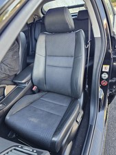 09-2011 HONDA CIVIC MK8 HALF LEATHER PASSENGER SEAT USED GOOD CONDITION OEM PART