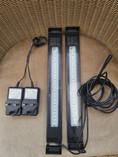 2 x Fluval Aquasky 2.0 Aquarium Light LED Bluetooth Fish Tank Plant Light 12w