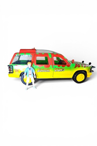 Jurassic park toy car - car, figure