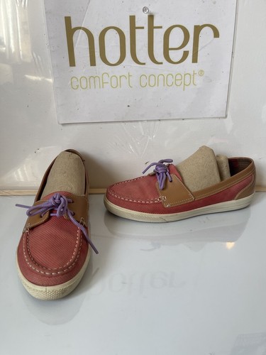 Hotter leather shoes - size, uk
