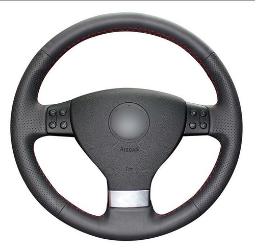 Leather steering wheel - leather, cover