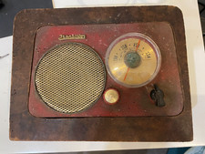 Vintage transistor radio in