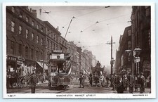 Manchester market street Trams