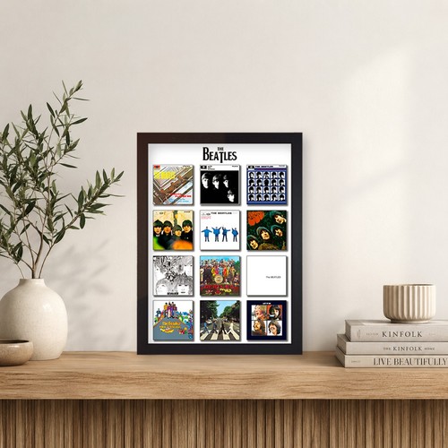 Framed the beatles album - beatles,