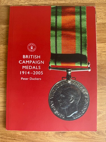 British campaign medals book - british,