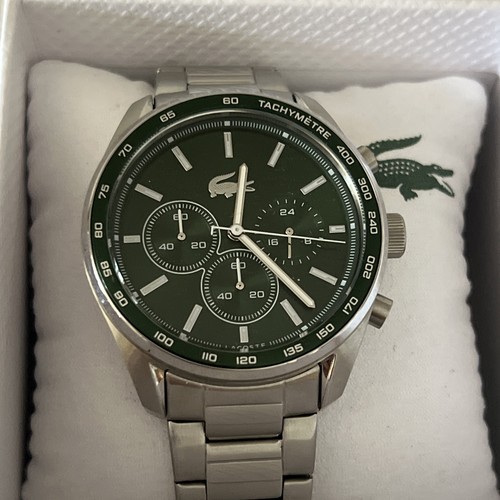 Lacoste mens green dial - lacoste,