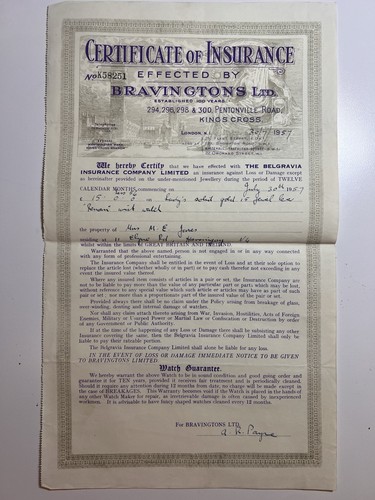 1957 bravingtons renown - renown, solid