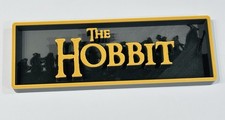 Decorative The Hobbit Film Logo Sign Display Cinema  s 17.5cm L 22cm