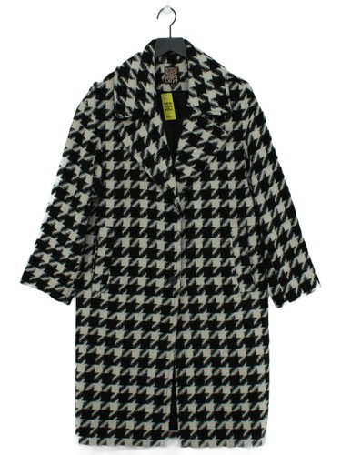 Biba women coat 12 black - coat, uk