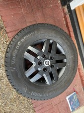 Fiat ducato Alloy Wheels With Continental Vanocampet Tyres