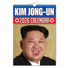 2026 Calendar - Kim Jong-Un - Funny - Quirky - Christmas - Birthday