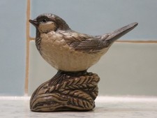 VINTAGE POOLE POTTERY STONEWARE BIRD SPARROW ON CORN VGC - Bird B