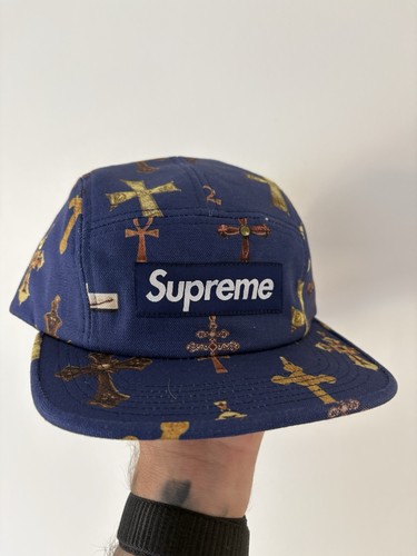 Supreme crosses camp cap navy - camp,