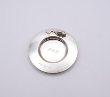 Lovely Vintage Novelty Silver Mouse Trinket Dish Sarah Jones London 1991