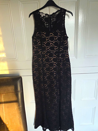 Kaliko black floral lace - black,