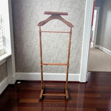 Oak wood gentlemans valet - oak,