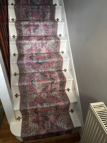 Set stair carpet - of, rods