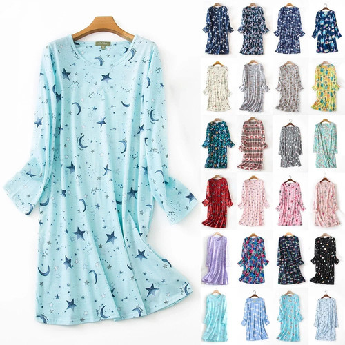 Ladies print nightwear - ladies,