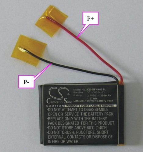 Battery 290mah type - 290mah,