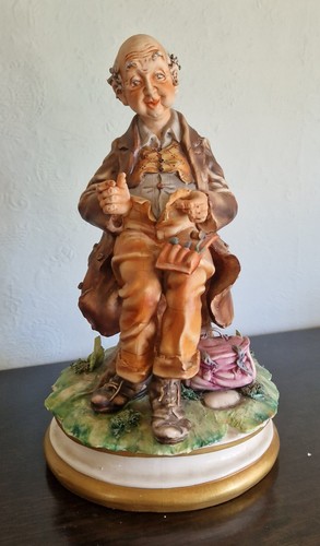 Capodimonte large figurine - capodimonte,