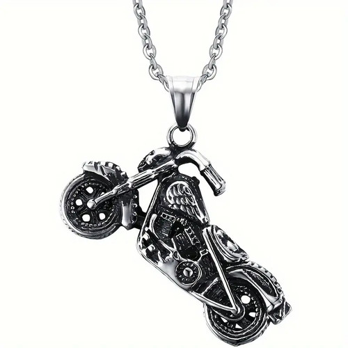 Winged motorcycle jewelry - winged,